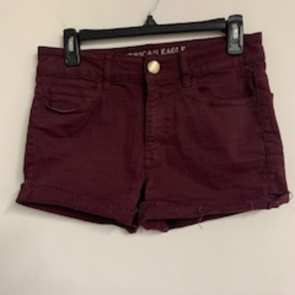 American Eagle Hi-Rise Shortie Shorts